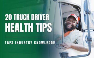 20 Health Tips for Truck Drivers